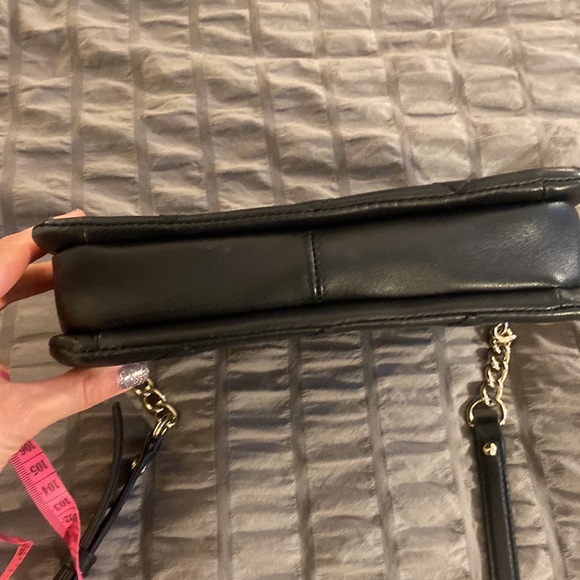 EUC Kate Spade quilted leather bag with chain and strap handle - Picture 7 of 7